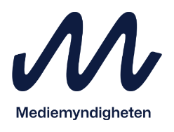 Mediemyndighetens logotyp